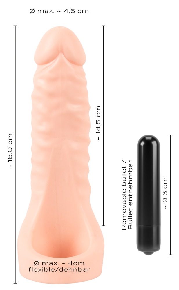 Realistixxx Double Fucker + Vibration Skin - Obrázek 3