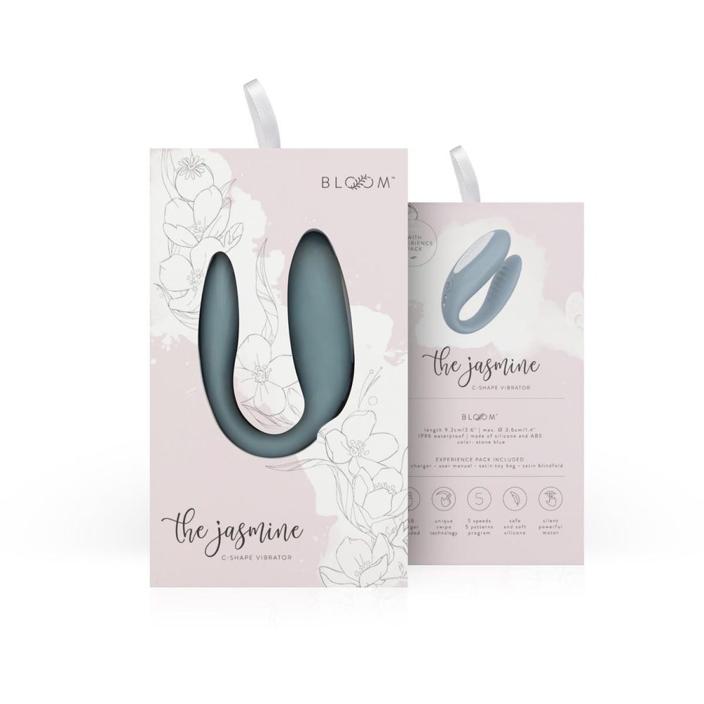 Bloom The Jasmine C-Shape Vibrator Green (obrázek 10)