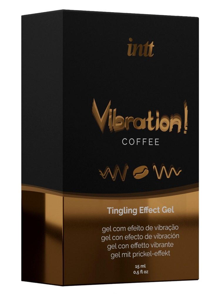 intt Vibration! Tingling Effect Gel Cofee 15 ml - Obrázek 5