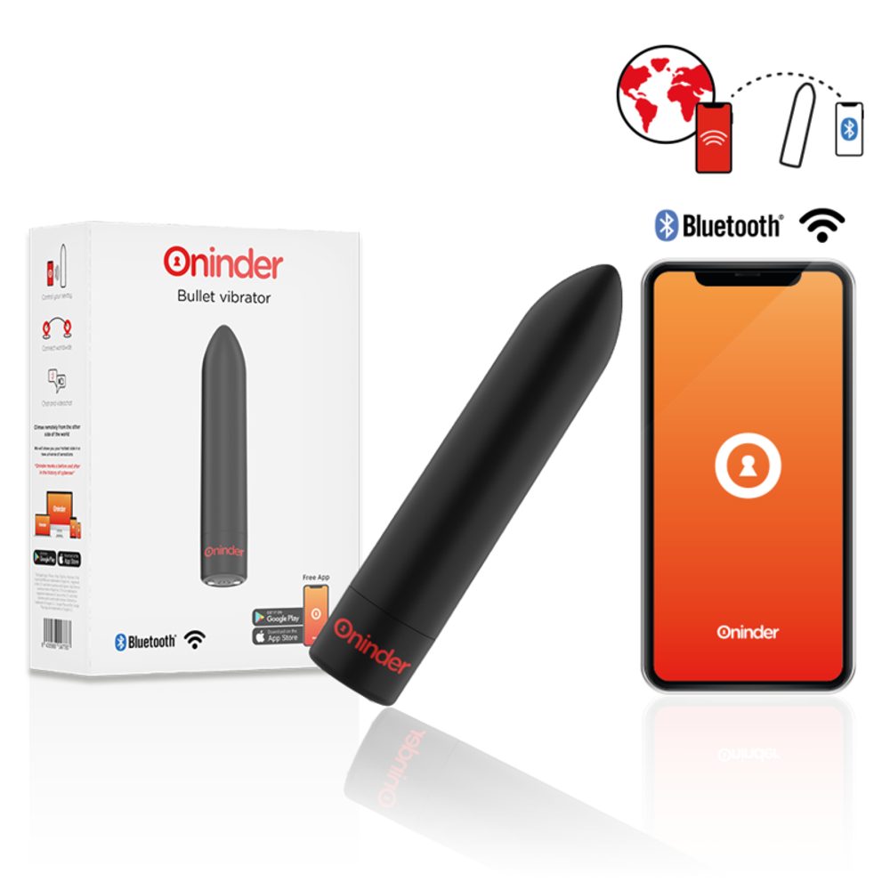 Oninder Berlin Bullet Vibrator Black - Obrázek 4