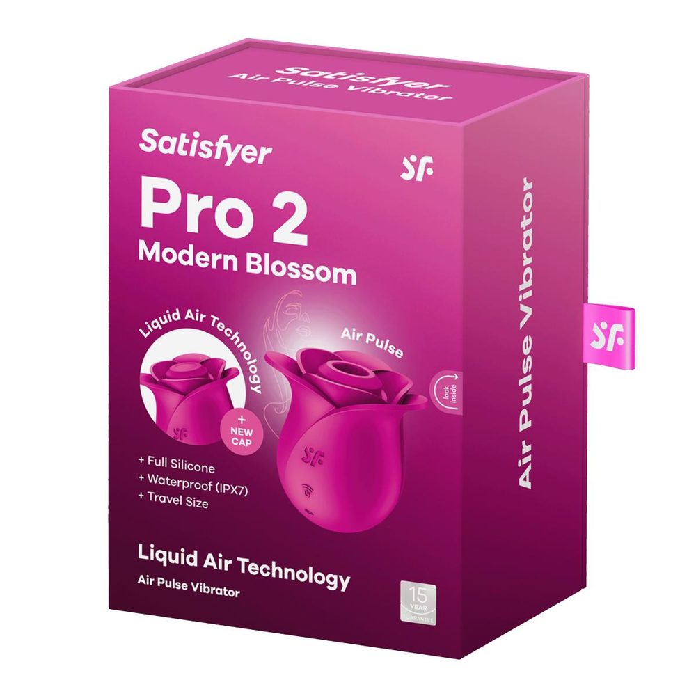 Satisfyer Pro 2 Modern Blossom, pulzátor na klitoris růžička - Obrázek 7
