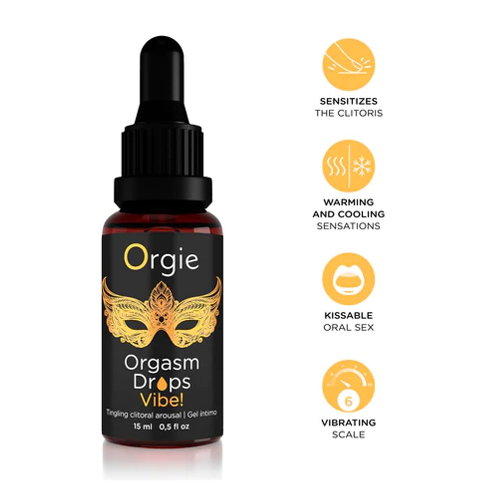 Orgie Orgasm Drops Vibe 15 ml (obrázek 3)