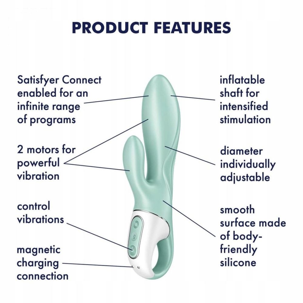 Satisfyer Air Pump Bunny 5+ (obrázek 9)