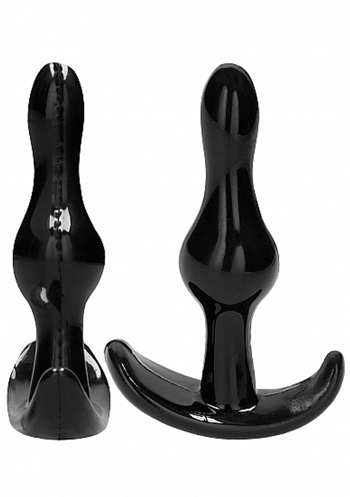 Sono No.80 4-Piece Butt Plug Set Black (obrázek 9)