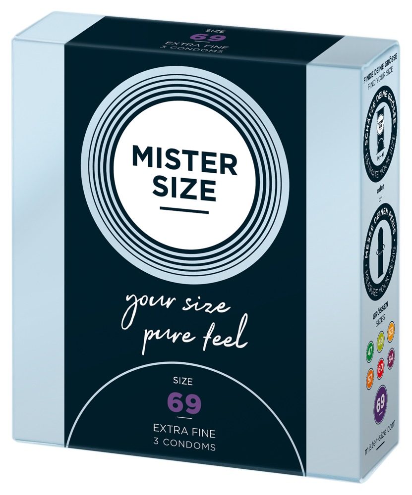 Mister Size Thin 69mm 3ks - Obrázek 3