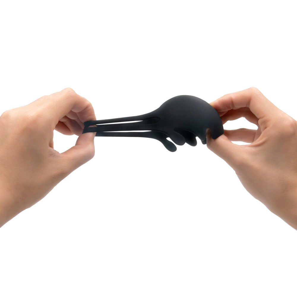 Dorcel Fun Bag Vibrating Cockring and Testicle Stimulator Black - Obrázek 3