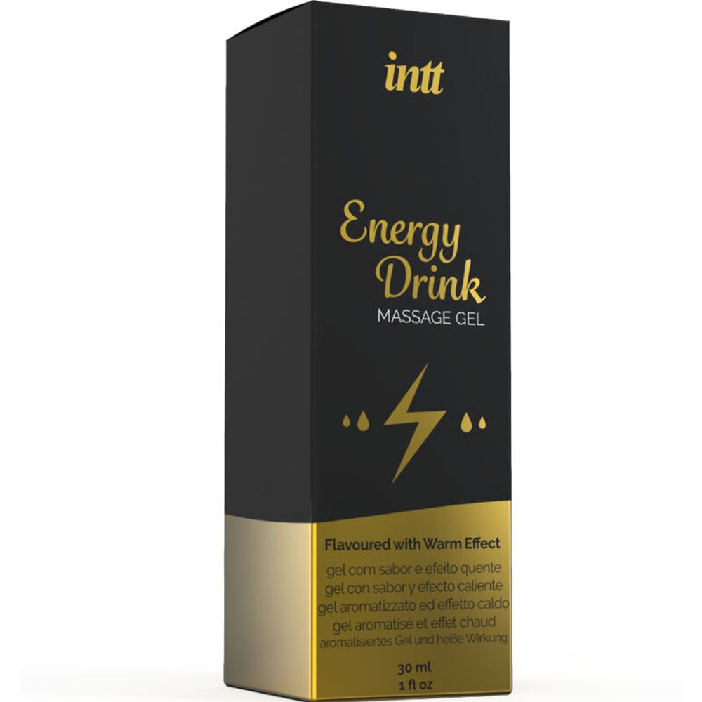 intt Energy Drink Warming Massage Gel 30 ml - Obrázek 3