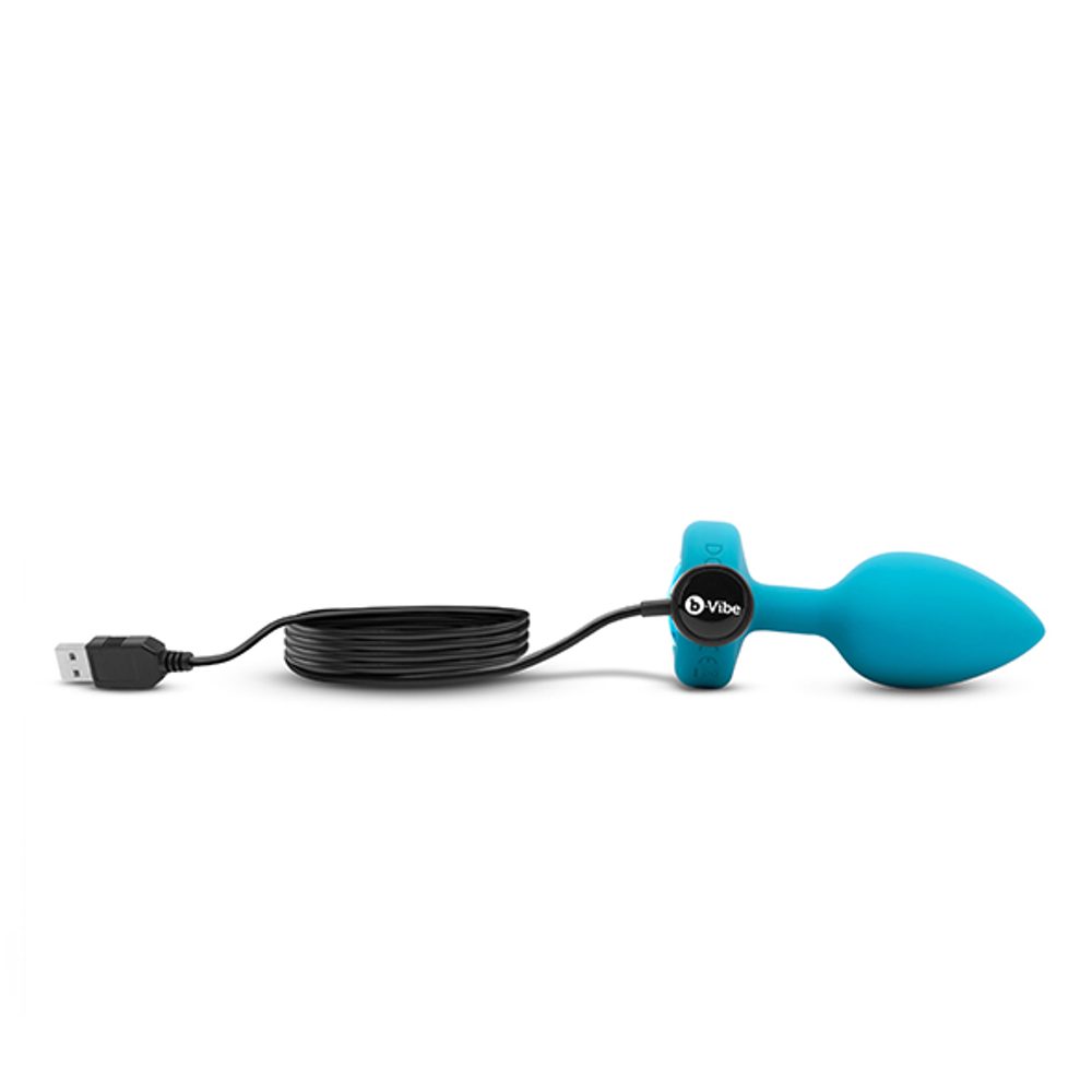 b-Vibe Vibrating Jewel Plug S/M - Obrázek 7