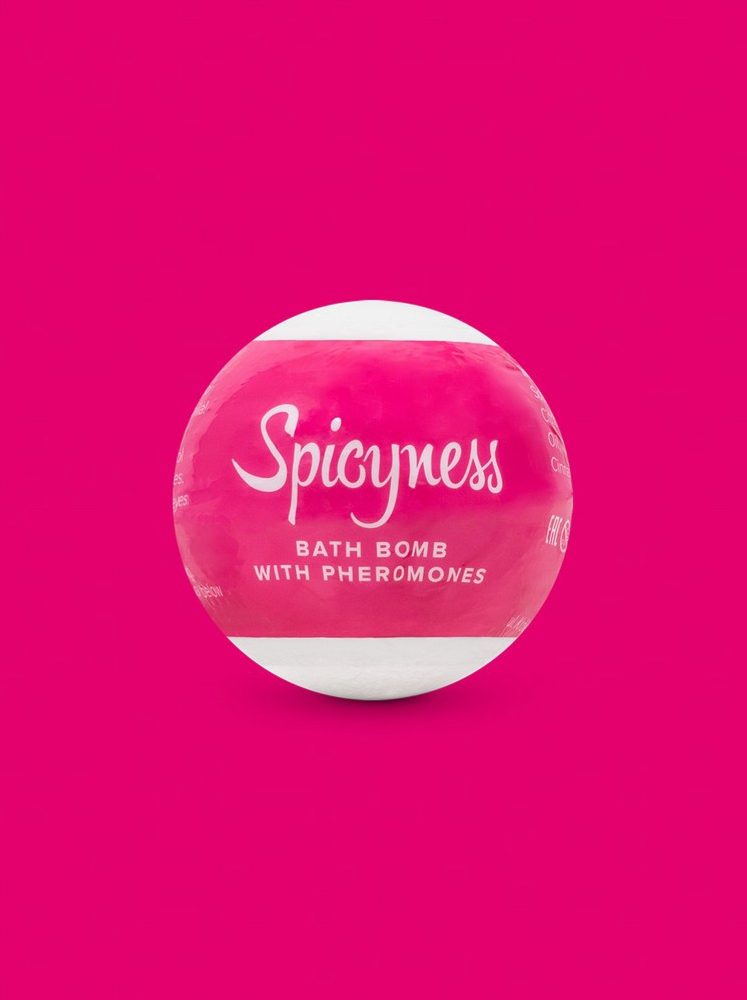 OBSESSIVE Spicyness - BATH BOMB WITH PHEROMONES 100 g - Obrázek 2
