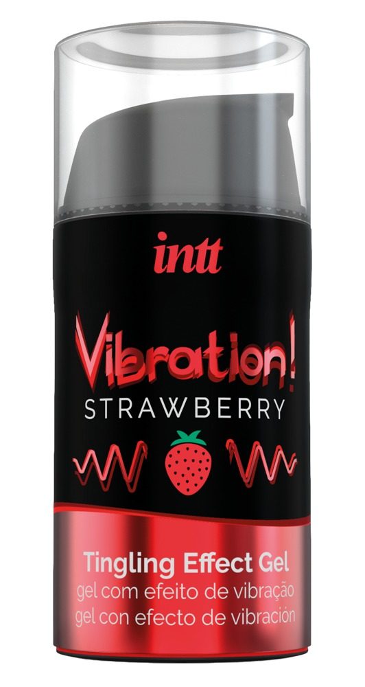 intt Vibration! Strawberry Tingling Gel 15 ml