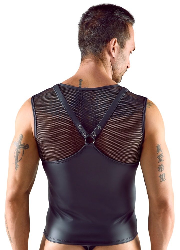 Svenjoyment Chest Harness Shirt 2161877 Black - Obrázek 4