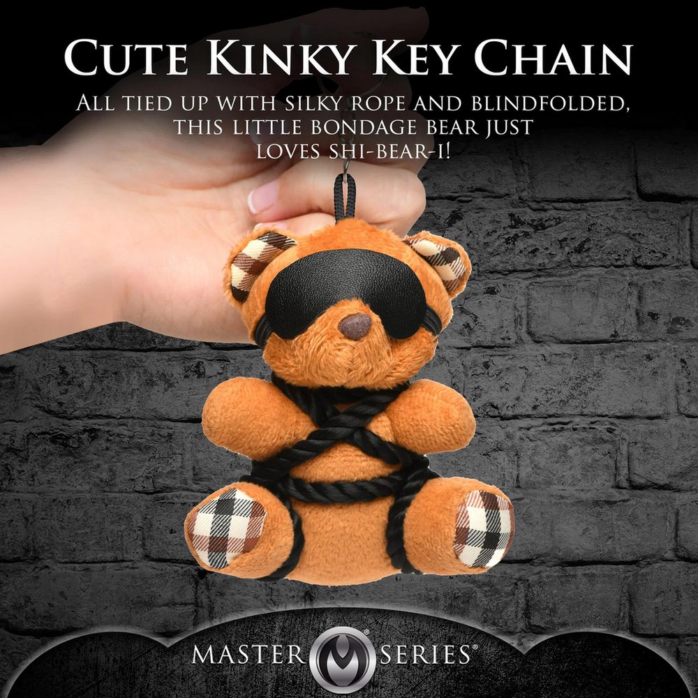 Master Series Rope Teddy Bear Keychain - Obrázek 6