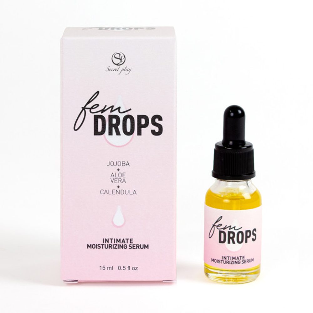 Levně Secret Play Fem Drops Intimate Moisturizing Serum 15ml