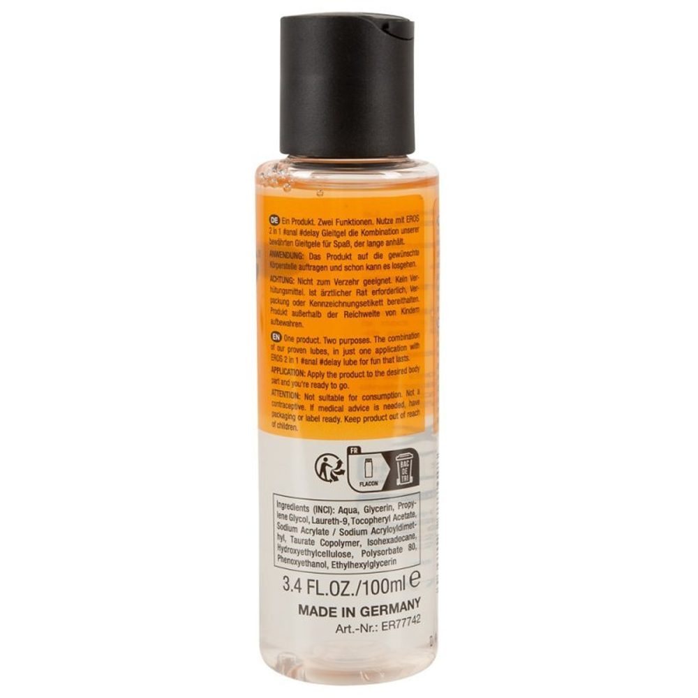Eros 2in1 anal delay Lubricant 100 ml - Obrázek 4