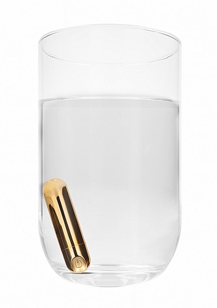 Shots Be Good Tonight 10 Speed Rechargeable Bullet Gold (obrázek 9)