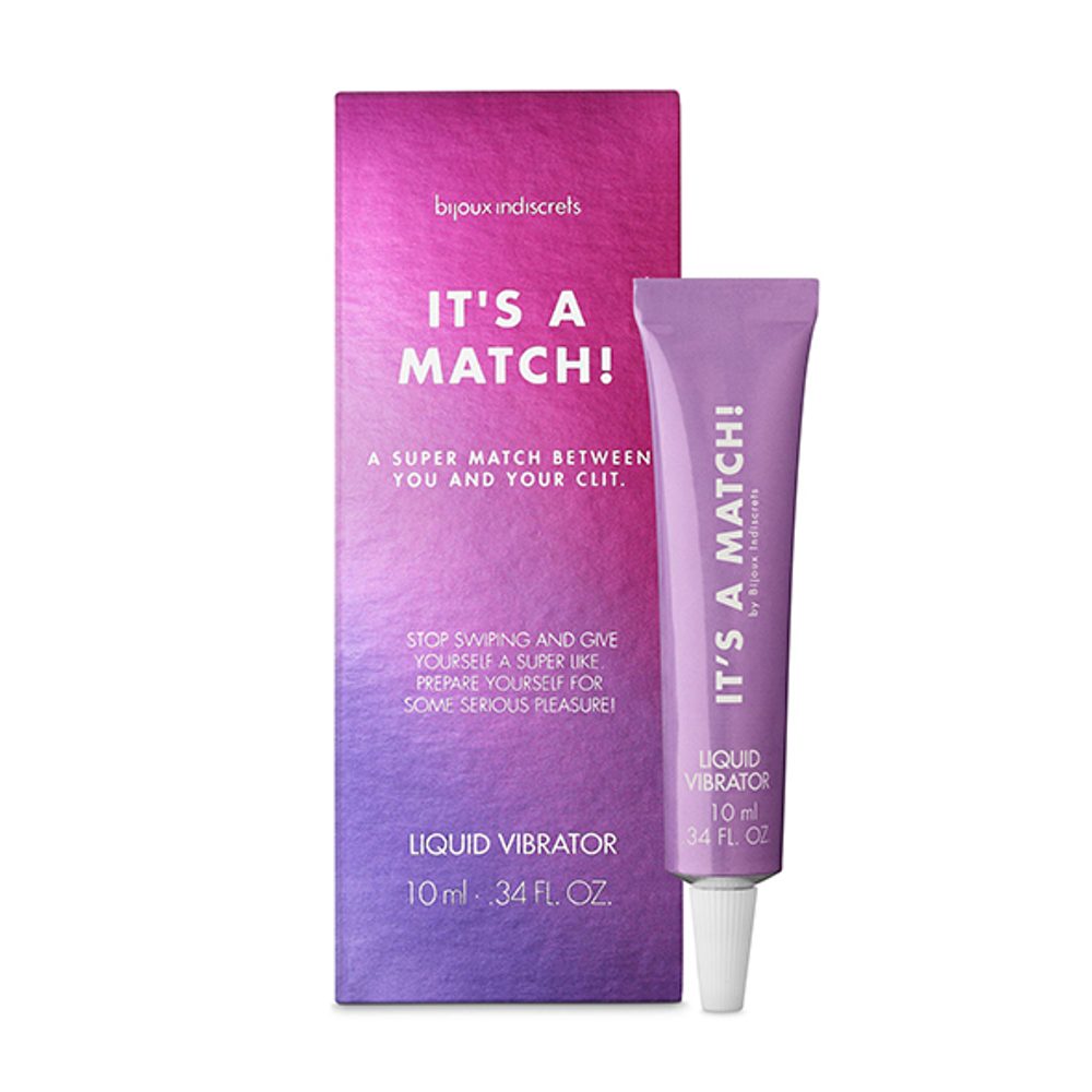 Bijoux Indiscrets Clitherapy It's a Match! Liquid Vibrator 10ml - Obrázek 3