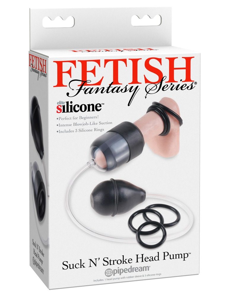 Fetish Fantasy Suck N’ Stroke Head Pump - Obrázek 4