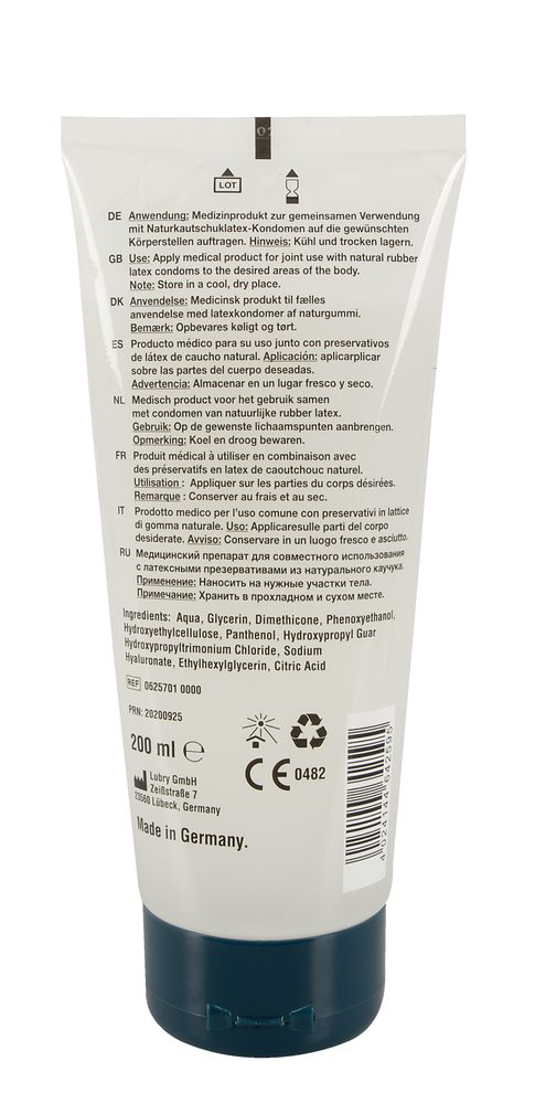 Just Glide Premium Anal Lubricant 200 ml - Obrázek 2