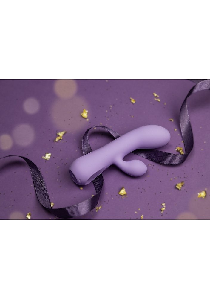 Aura - Rechargeable Silicone Rabbit Vibe - Obrázek 5