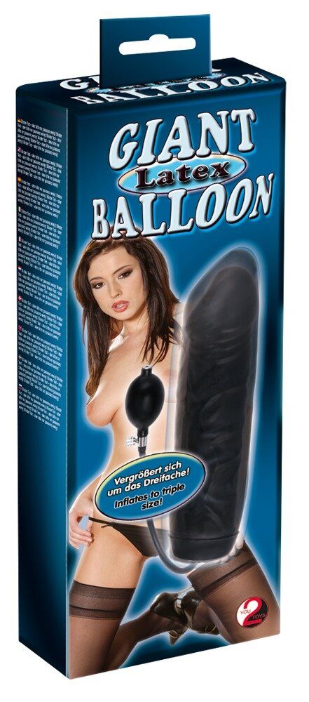 Latexové nafukovací DILDO (obrázek 3)
