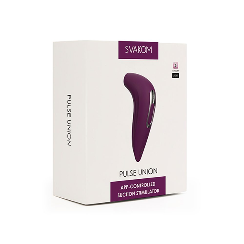 SVAKOM PULSE UNION APP CONTROLLED SUCTION STIMULATOR VIOLET (obrázek 8)