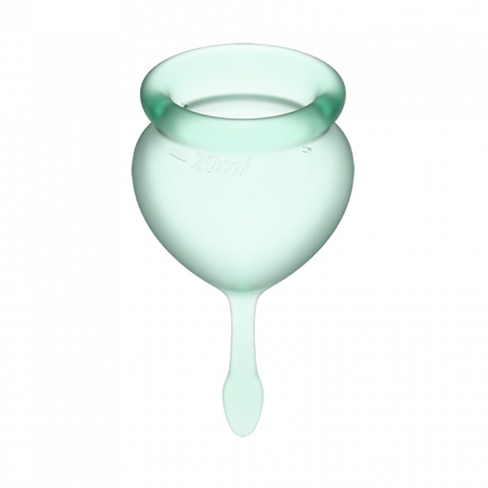 Satisfyer Feel Good Menstruační kalíšek Dark Blue sada 2 - Obrázek 7