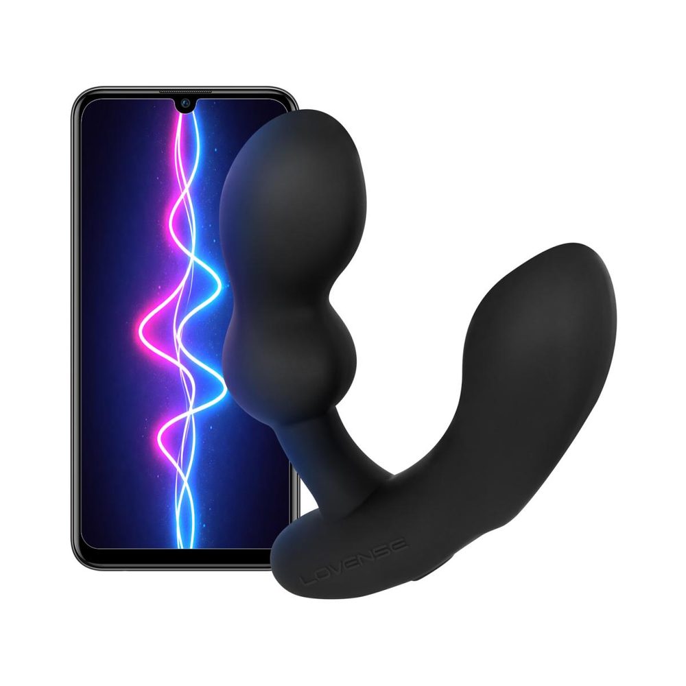 Lovense Edge 2 Prostate Massager v elegantním černém designu
