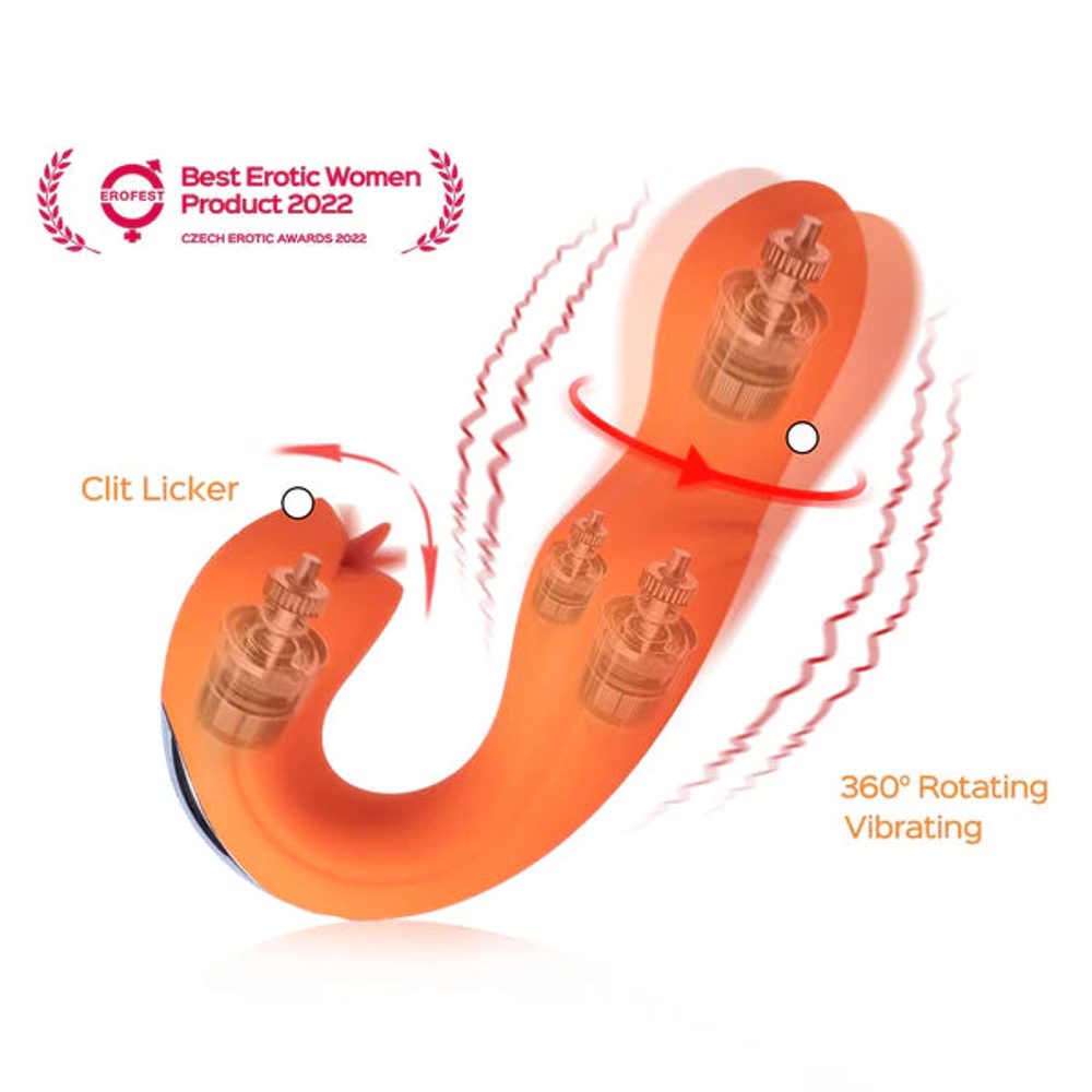 Honey Play Box Joi Rotating Head G-spot Vibrator & Clit Licker - Obrázek 4