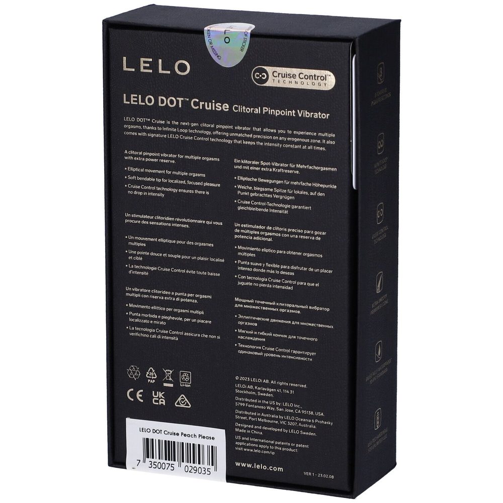 LELO DOT Cruise Peach Please (obrázek 10)