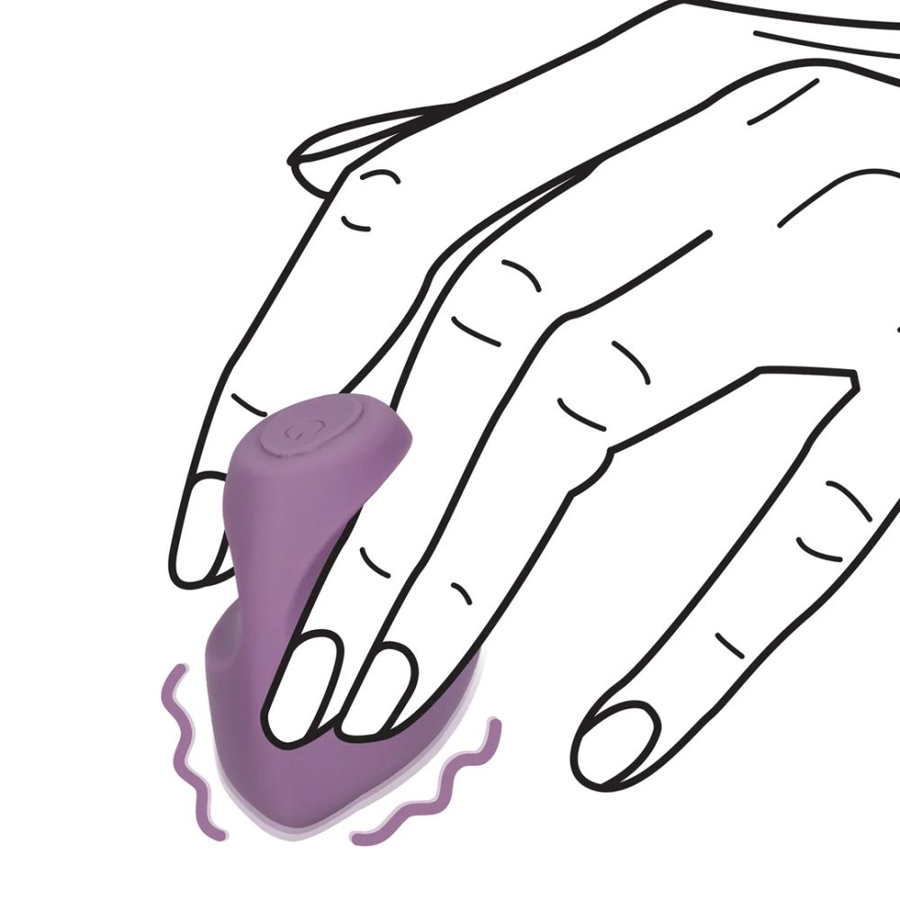 Loveline Finger Vibrator - Mystic Purple (obrázek 8)