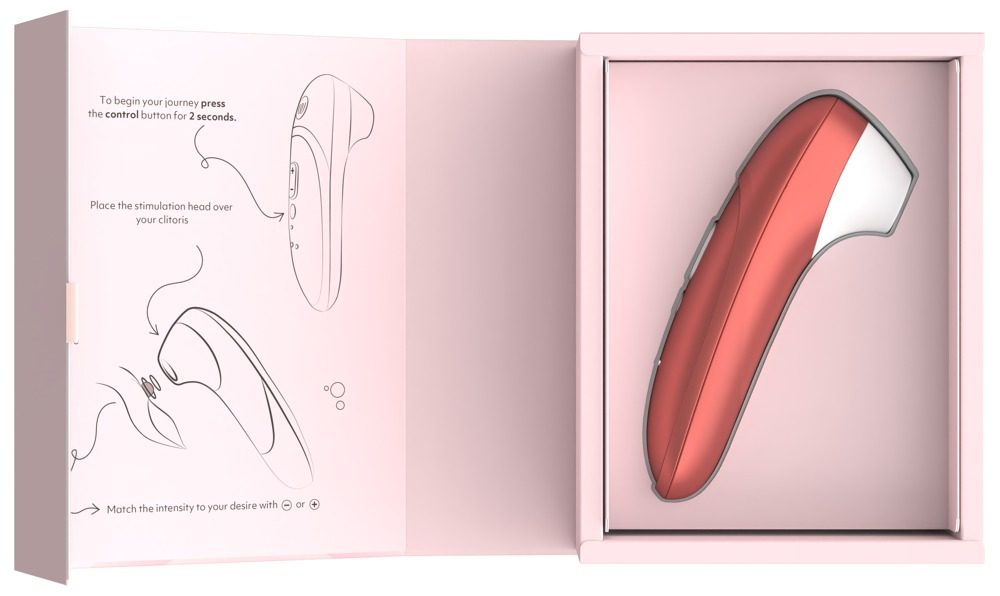 Womanizer Pro pulzátor na klitoris - červená (obrázek 13)