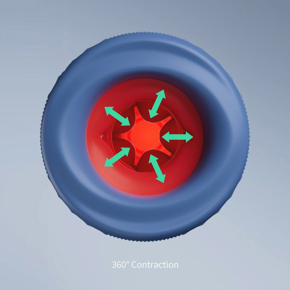 OTOUCH Submarine Masturbator Blue - Obrázek 4