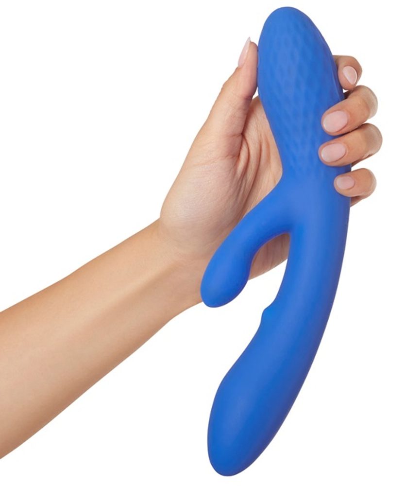 PlusOne Duální vibrační stimulátor, modrá - Obrázek 7