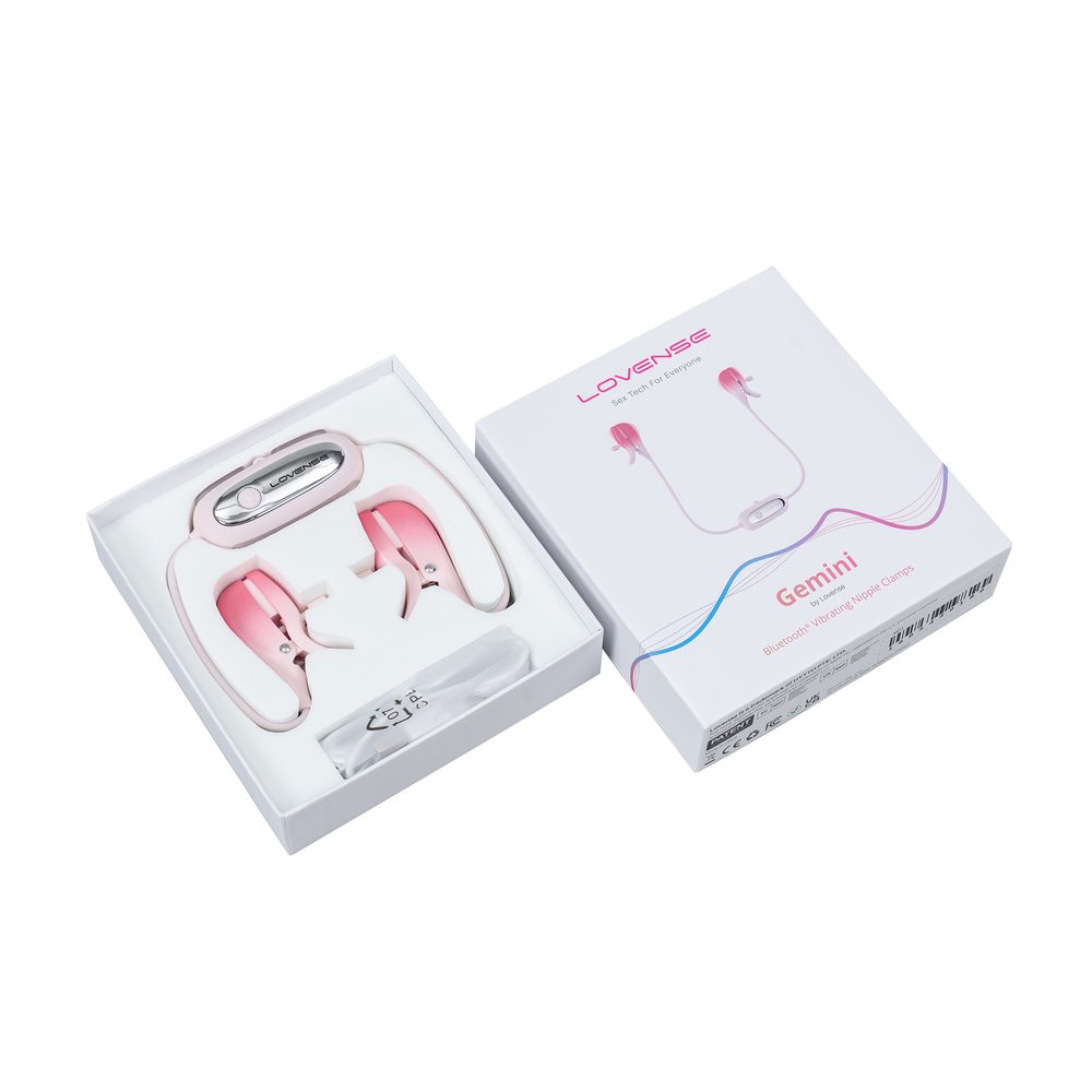 Lovense Gemini App-Controlled Vibrating Nipple Clamps - Obrázek 5