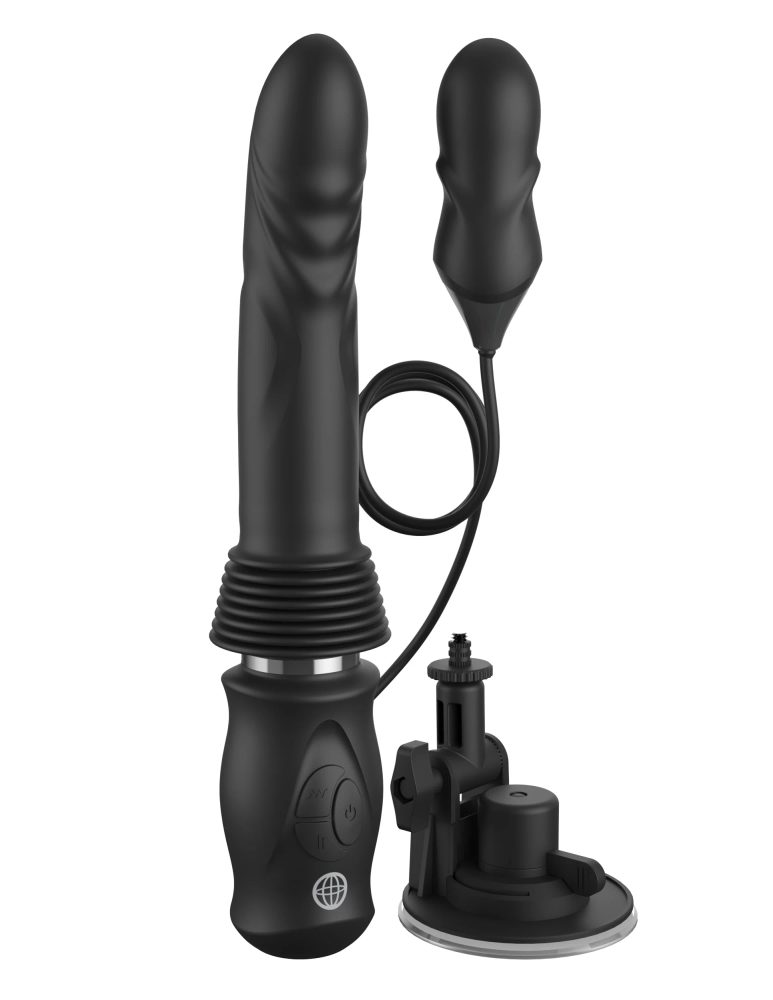 Fetish Fantasy Series Ultimate Silicone Thruster Black - Obrázek 6
