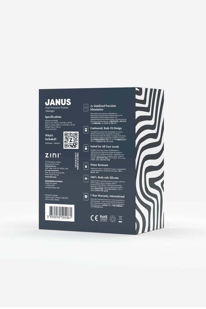 Zini Janus Anti Shock Medium Black - Obrázek 7