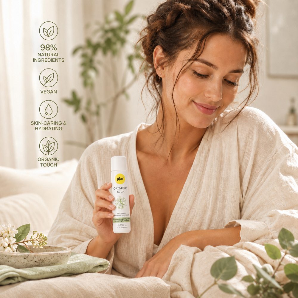 pjur ORGANIC Touch Water-based Personal Lubricant 100 ml (obrázek 4)