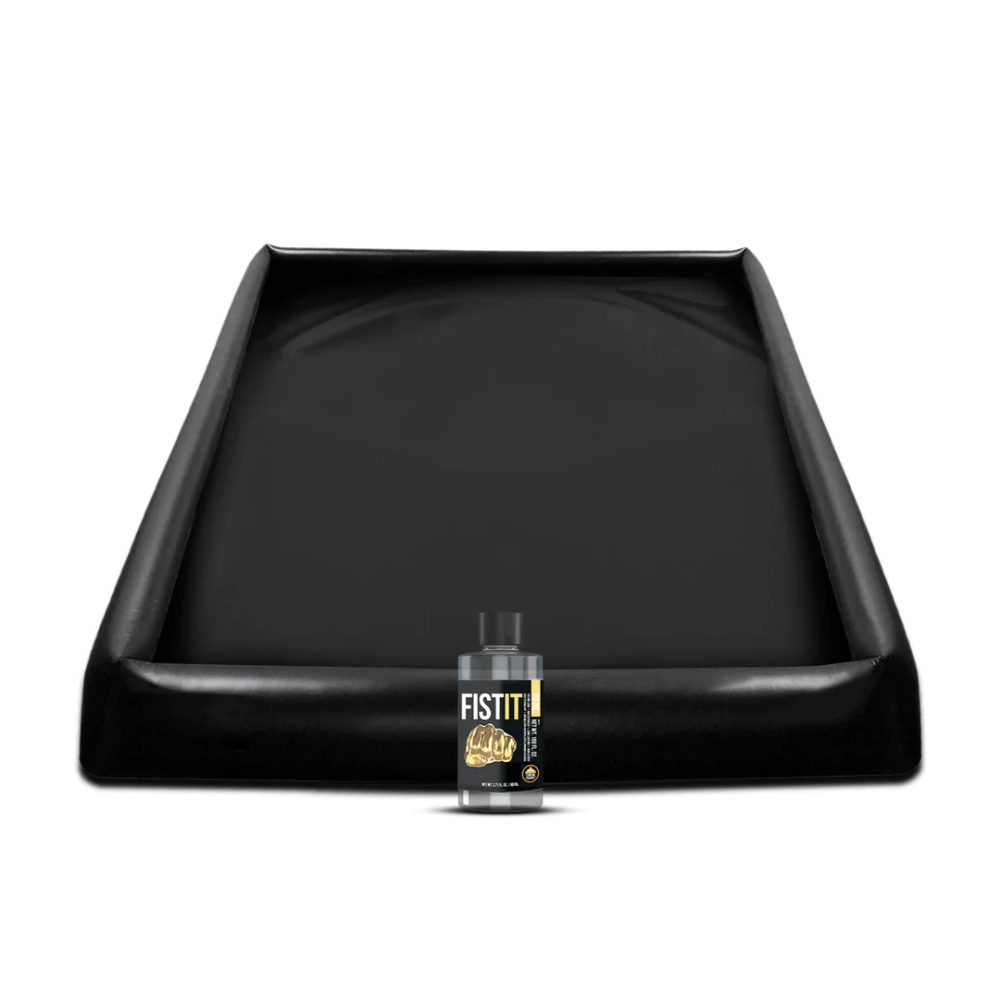 Bazének pro fisting Shots Fist It - 187 x 156 cm, černý vinyl