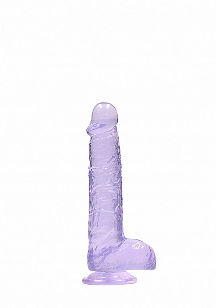 RealRock Crystal Clear 15cm Purple (obrázek 4)
