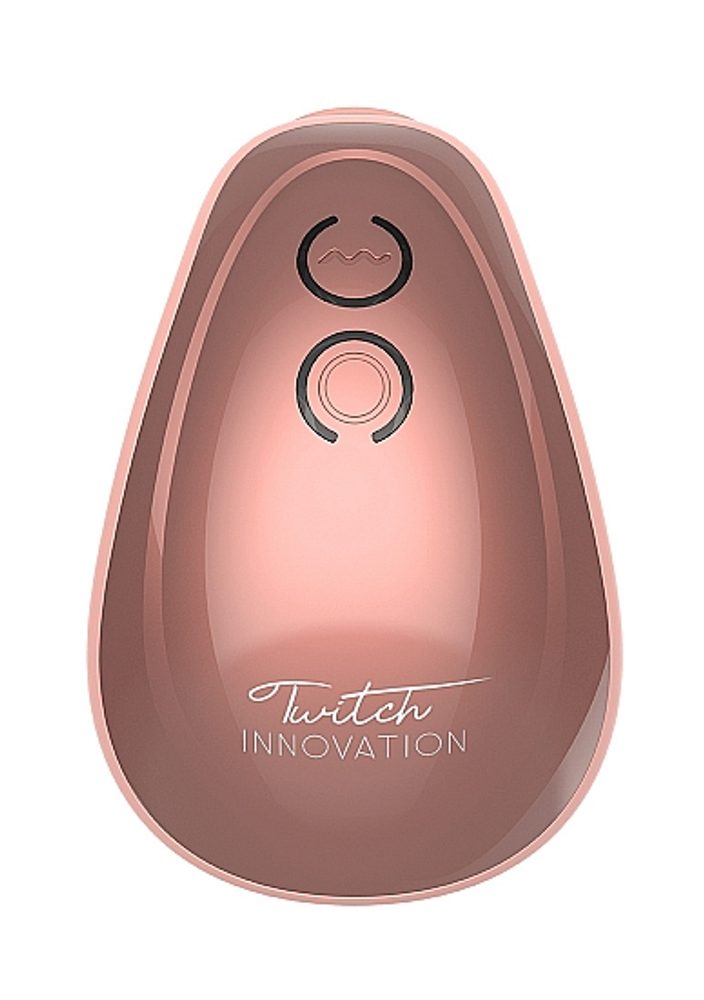 Shots Innovation Twitch Hands-Free Suction & Vibration Toy RoseGold (obrázek 9)