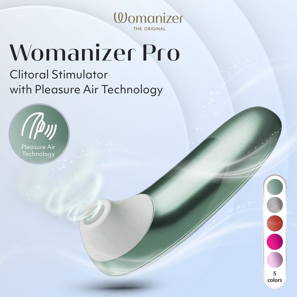Womanizer Pro pulzátor na klitoris - zelená (obrázek 6)