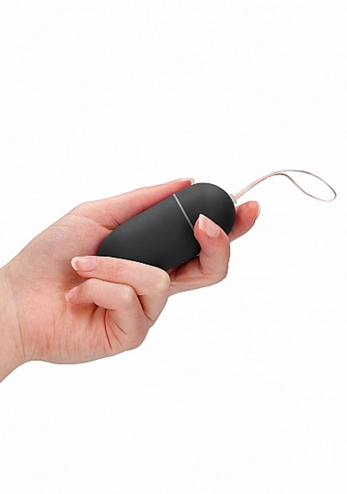 Shots Toys 10 Speed Remote Vibrating Egg Big Black (obrázek 9)