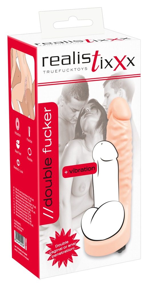 Realistixxx Double Fucker + Vibration Skin (obrázek 14)