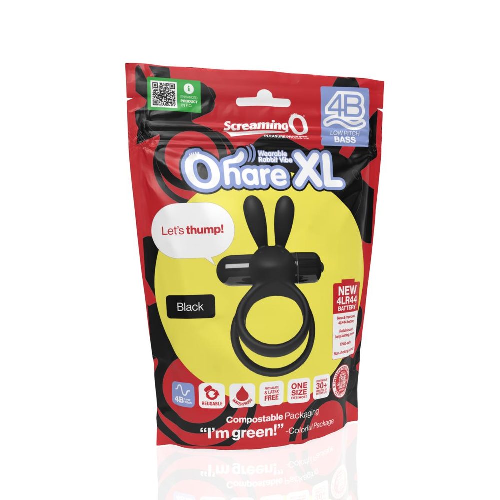 The Screaming O Charged Ohare Rabbit Vibe Black (obrázek 5)