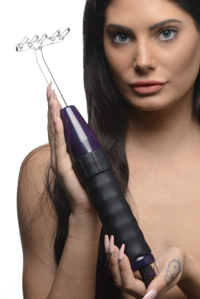 ZEUS Electrosex - Twilight Violet Wand Kit Deluxe Edition - Purple (obrázek 8)
