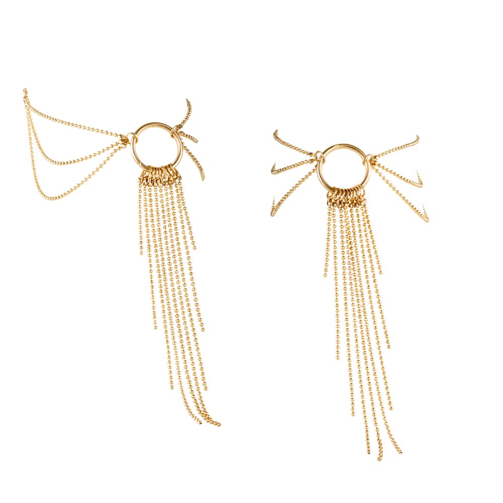 Bijoux Indiscrets Magnifique Feet Chain Gold - Obrázek 2