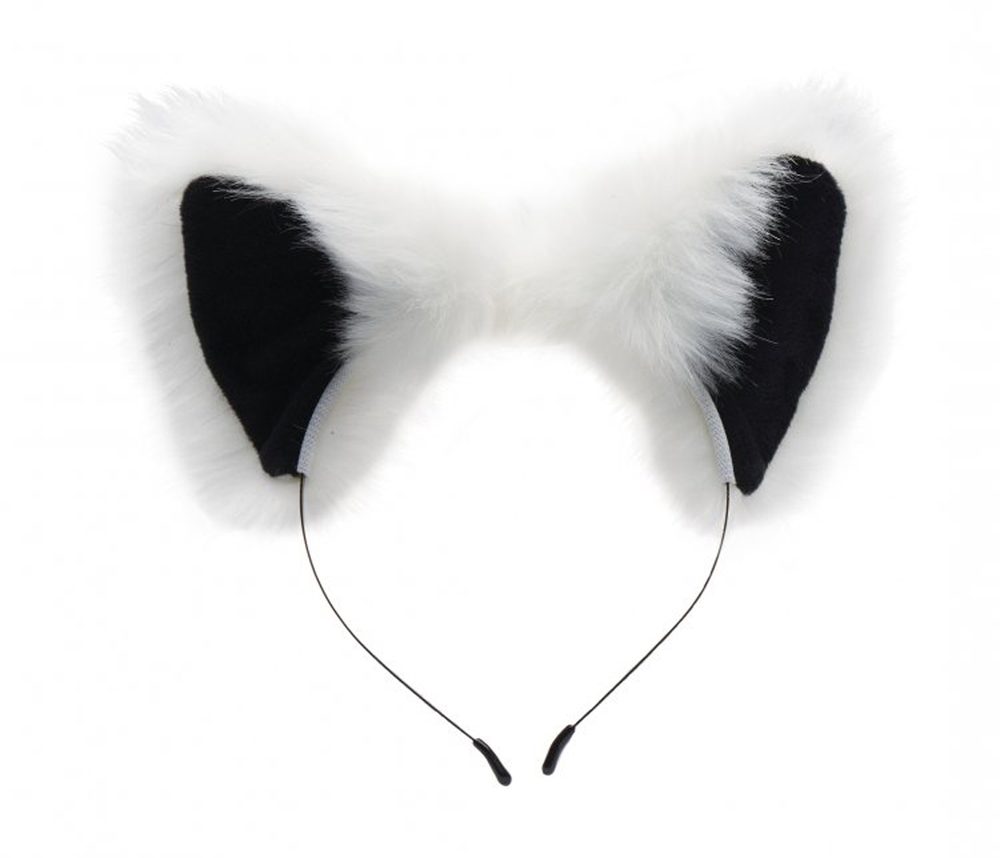 Tailz White Fox Tail and Ears Set - Obrázek 3