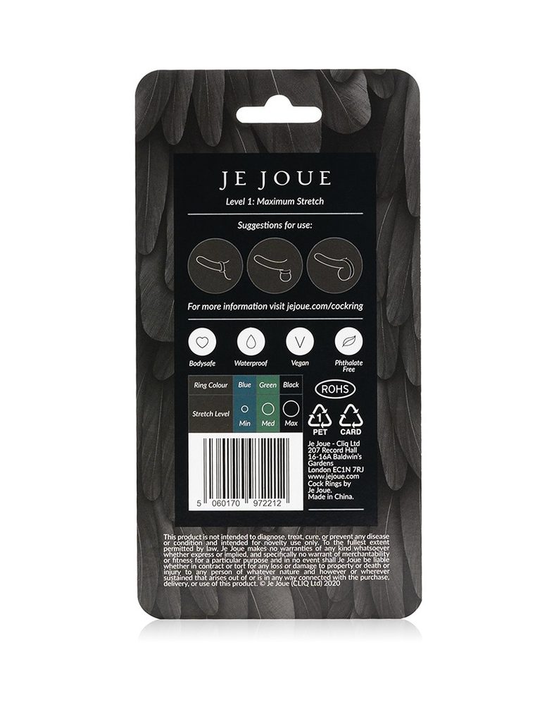 Je Joue C-Ring Maximum Black - Obrázek 5