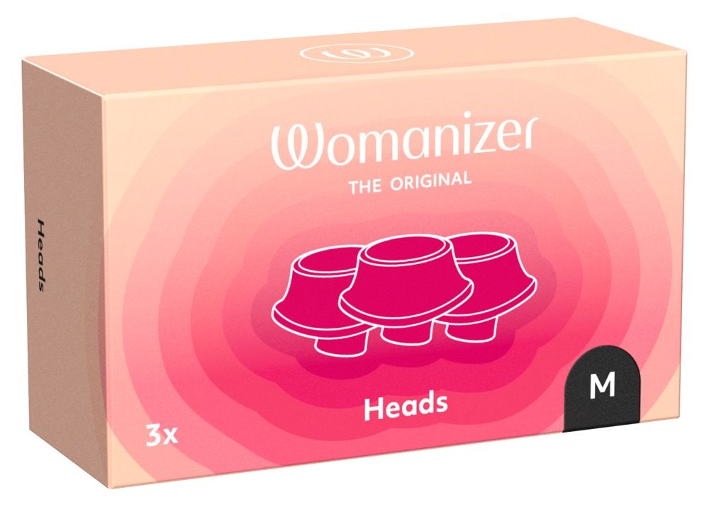 Womanizer Next Heads Medium Black (obrázek 3)