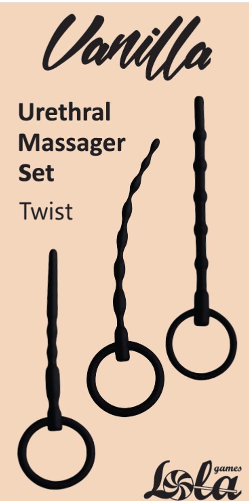 Sada uretrálních masážních sond Vanilla Twist